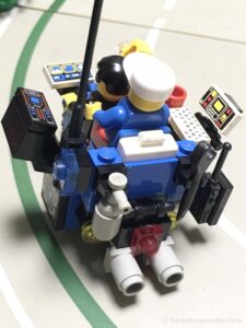 レゴで作る「超高性能大型二輪で娘とツーリング」