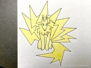 20250209 キュウコン (ヒョウゴのすがた)