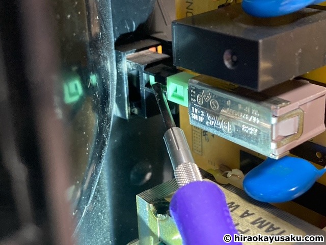 20251027 スイッチが故障したPioneerのPD-F1007を修理した話