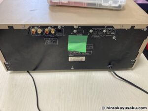 20251027 スイッチが故障したPioneerのPD-F1007を修理した話