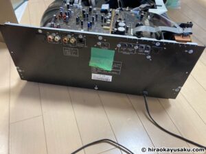 20251027 スイッチが故障したPioneerのPD-F1007を修理した話