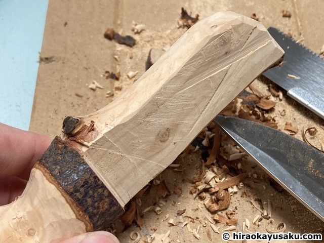 20251108 木のナイフ