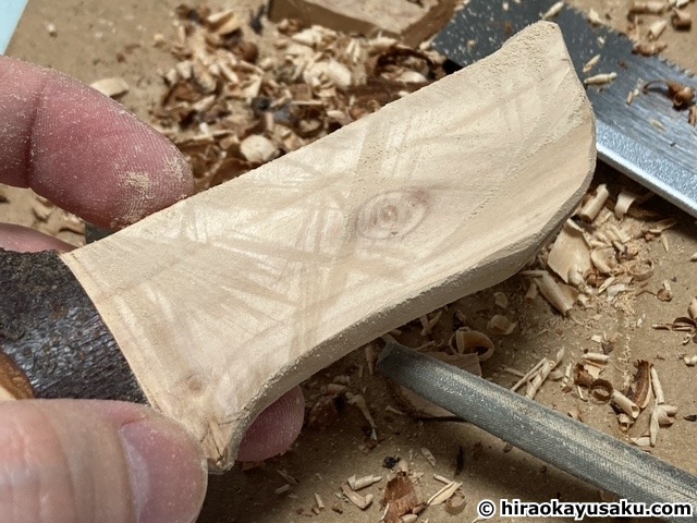 20251108 木のナイフ