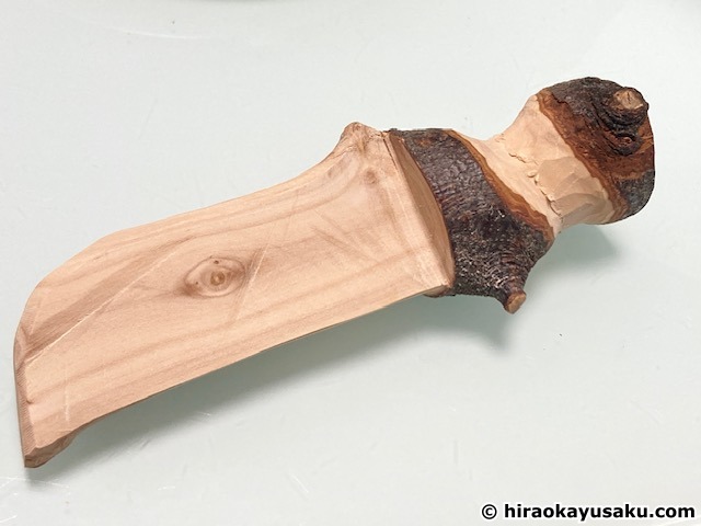 20251108 木のナイフ
