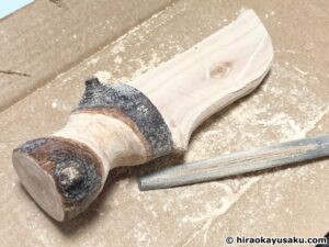20251108 木のナイフ