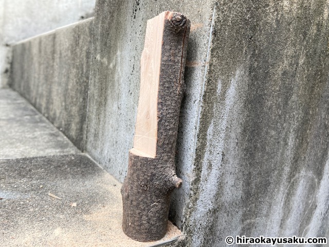 20251108 木のナイフ