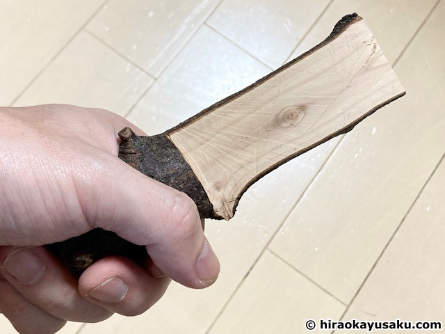 20251108 木のナイフ