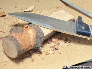 20251108 木のナイフ